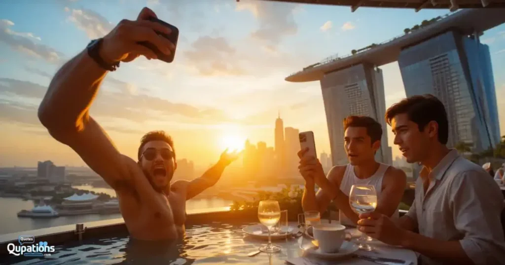 you're 57 floors up!