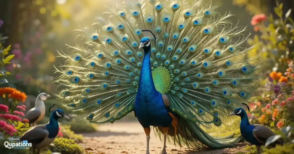 Peacock Captions Funny