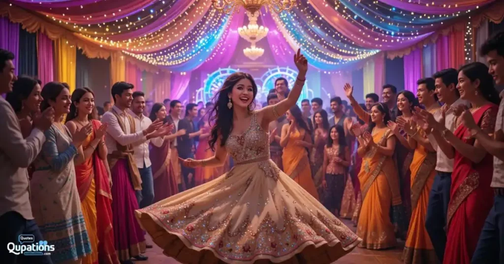 Short Sangeet Captions