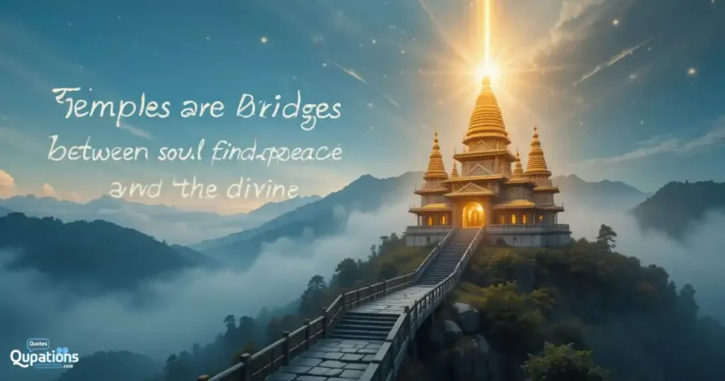 Temples Are Bridges Between Heaven and Earth