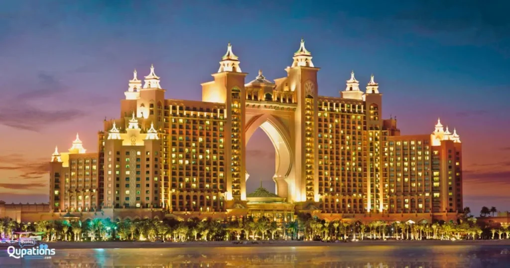 Atlantis The Palm Caption for Facebook
