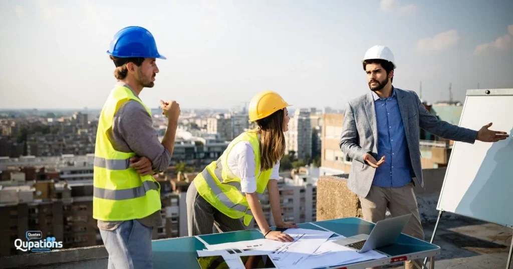 Construction Captions in English