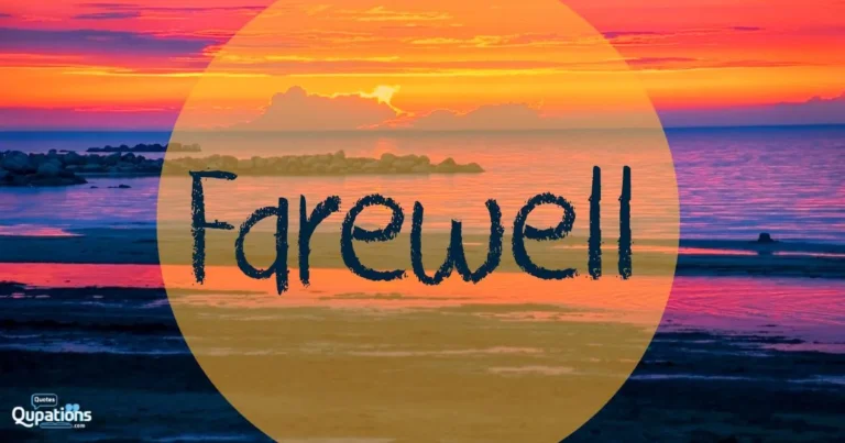 Farewell captions
