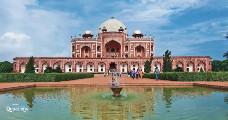 Humayun’s Tomb Captions