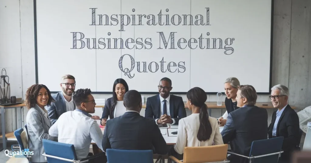 Inspirational Meeting Quotes