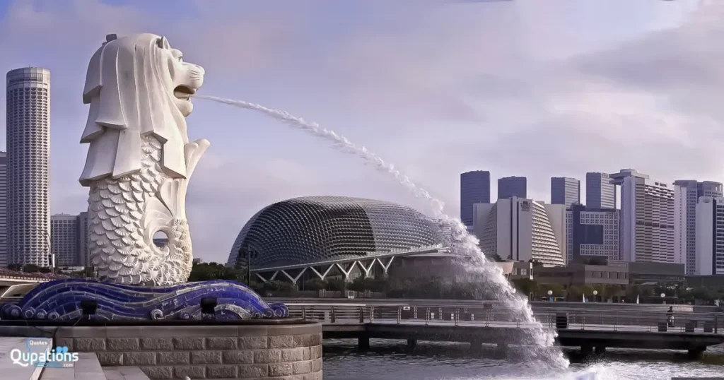 Merlion Park Captions Funny