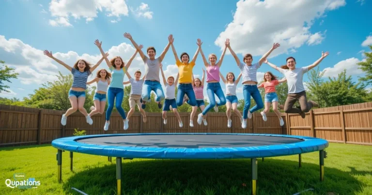 Trampoline Captions