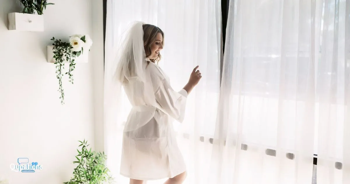 White Dress Captions