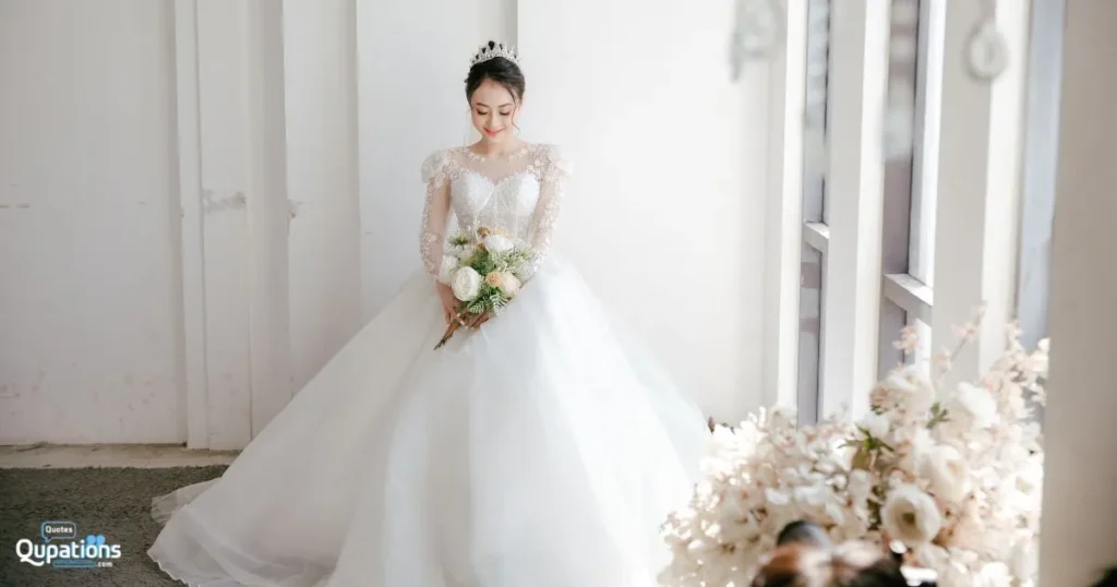 White Wedding Dress Quotes